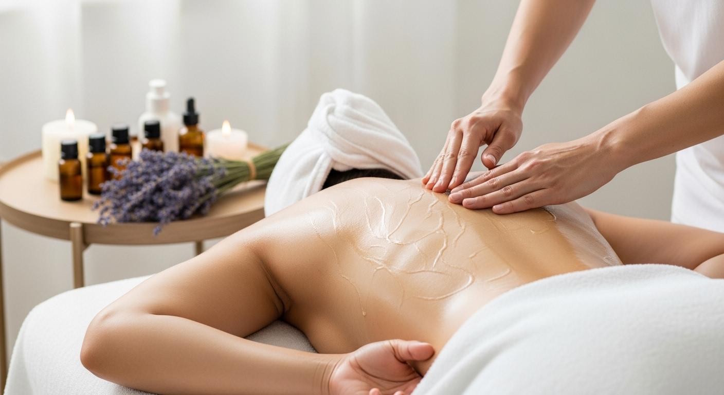 Massages aux huiles récupération musculaire optimale