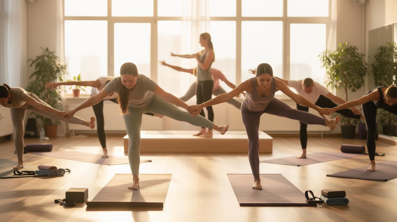 Pourquoi pratiquer le yoga en cours collectif plutôt que seul chez soi ? – Featured Image